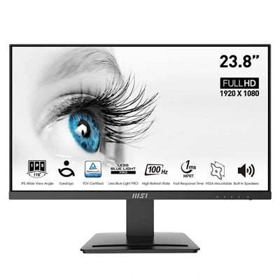 MSI MP243X Monitor 23.8\1 IPS FHD 75hz VGA HDMI
