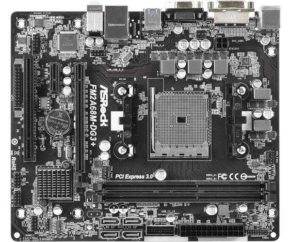 📣🚀 PLACA BASE ASROCK FM2A68M-DG3+ 📣🚀 / reacondicionada