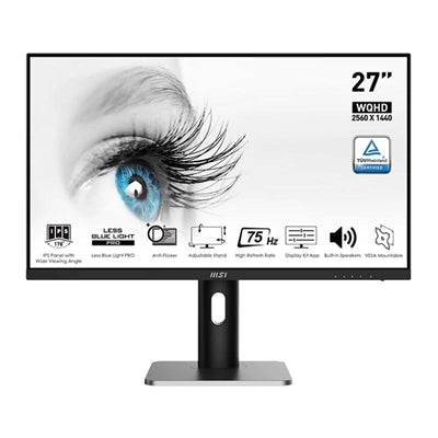 MSI MP273QP Monitor 27\1 WQHD HDMI DP MM AA