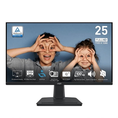 MSI MP251 Monitor 24.5\1 IPS FHD 16:9 100h VGA HDMI