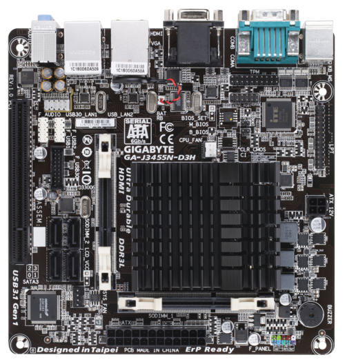 📣🚀 PLACA BASE GIGABYTE J3455N-D3H 🚀 / reacondicionada