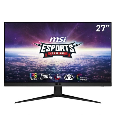 MSI G2712V Monitor 27\1Gaming 100hz 1ms HDMI DP