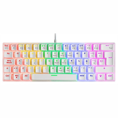 MARS GAMING T. Mecanico MK60 Switch Blue. White