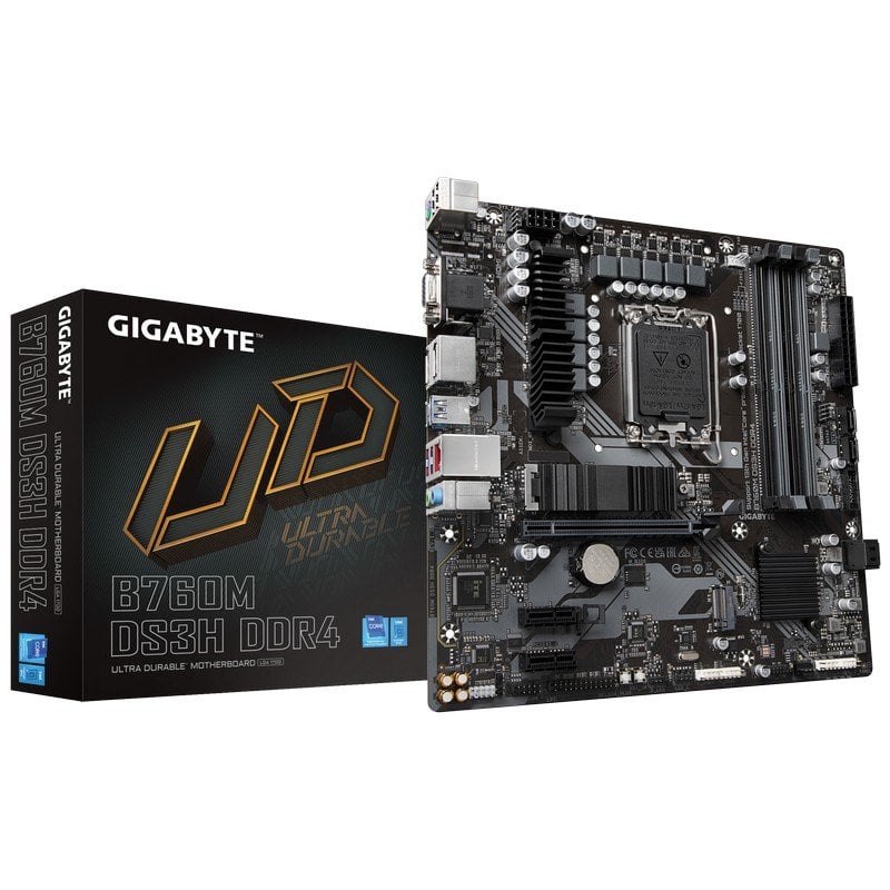 Placa base Gigabyte B760M DS3H DDR4 / reacondicionada