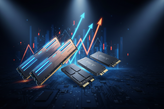 Precios de RAM y SSD suben