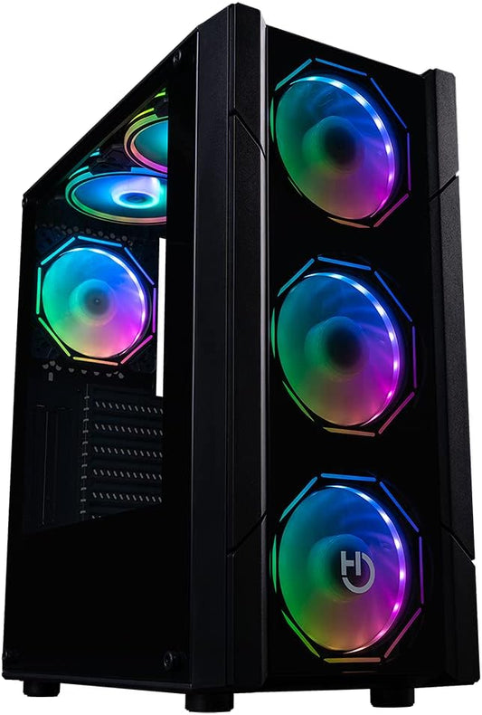 Caja Hiditec V30 ARGB Cristal Templado