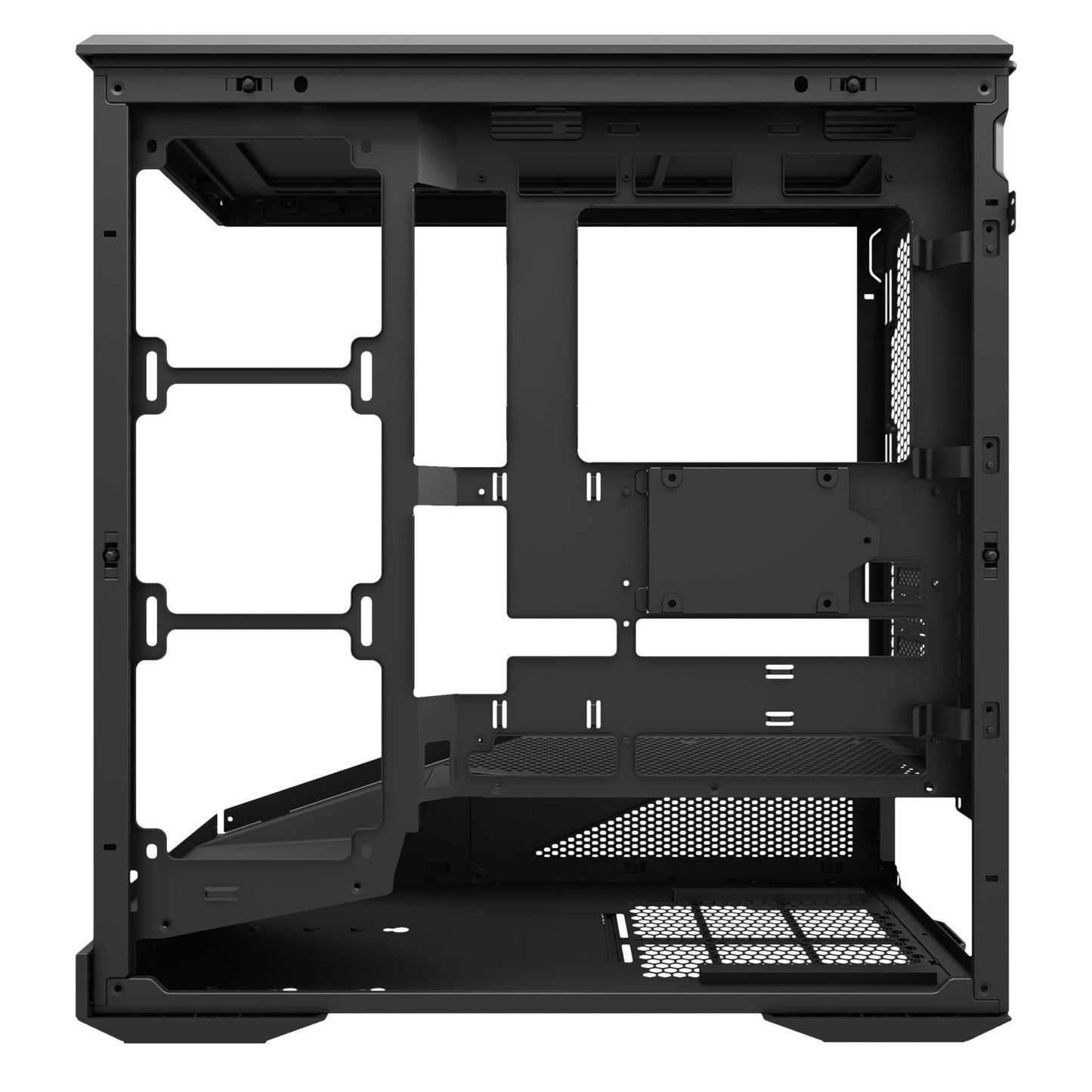 Abysm ARIAN FRAME A400 Black Caja Gaming ATX  Cristal Templado ARGB PWM