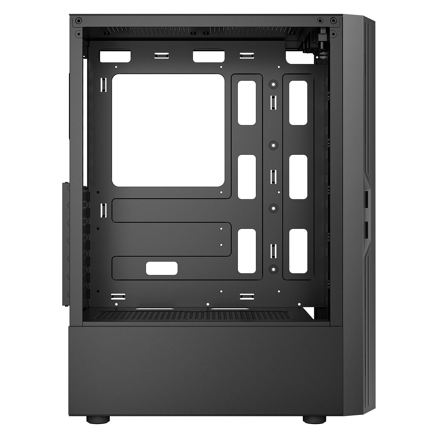 Caja Antec AX20 Midi Tower Cristal Templado USB 3.0 FRGB Negra