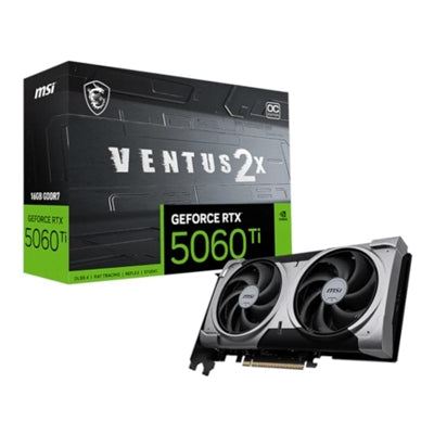 MSI VGA NVIDIA RTX 5060 Ti 16G VENTUS 2X OC WHITE
