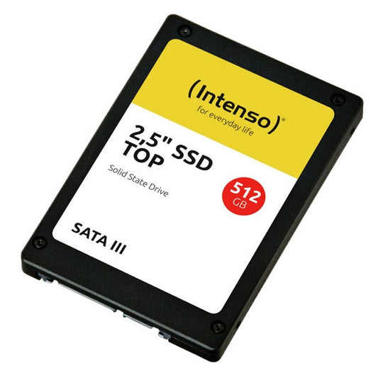 SSD Intenso 512GB 2.5" SATA III 550MB/s Disco Duro Sólido