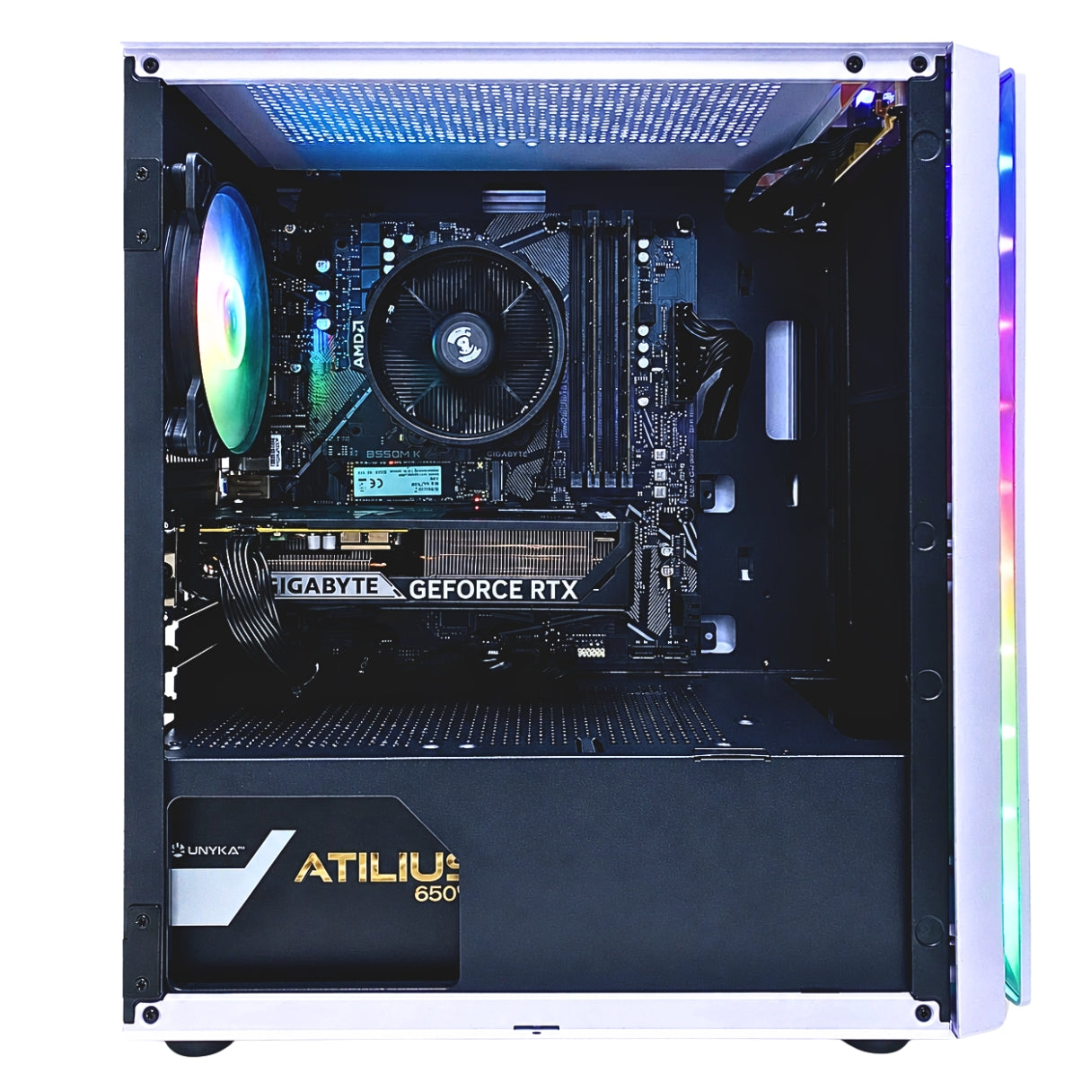 Pc Gaming Tecnowake White Ryzen 5 5600 / 32GB de RAM / RTX4060 / 1TB SSD / Wifi