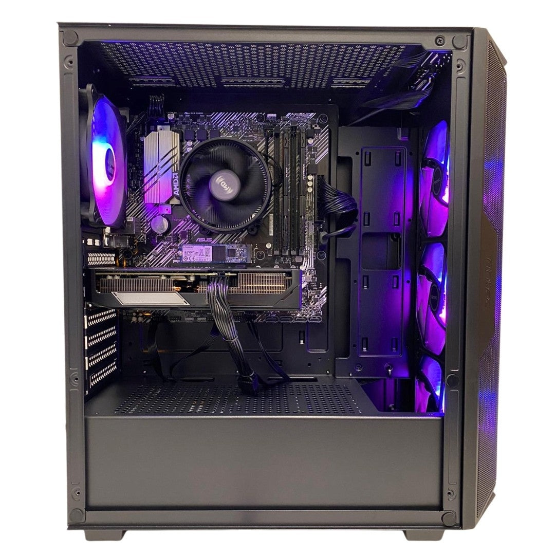 Pc Gaming Tecnowake ByteWake-A / RYZEN 7 5700X / Radeon RX 9060 XT 16 GB  / 32GB RAM / 1TB SSD NVMe / RGB / WiFi