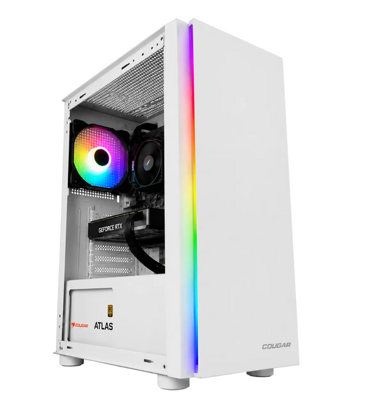Pc Gaming Tecnowake Ryzen White / Ryzen 5 5600 / 16GB de RAM / RTX4060 / 1TB SSD / Wifi